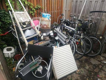 OUD ijzer en kapotte apparaten snel gehaald