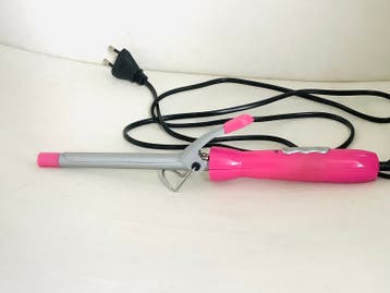Roze krultang met verstelbare warmtestand