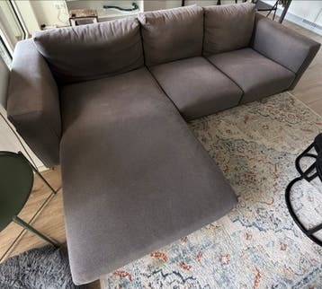 Gratis Ikea Norsborg 3-zitsbank met chaise longue