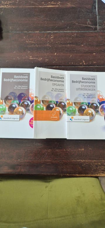 GRATIS Basisboek Bedrijfseconomie (set) 10e druk