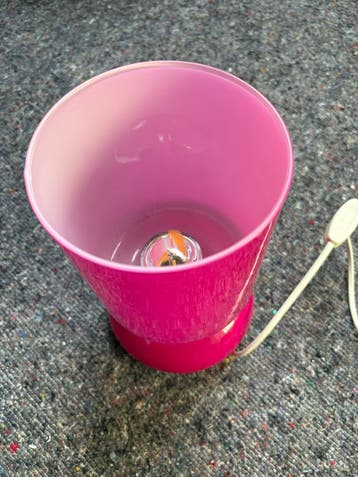 Roze tafellamp - Gratis af te halen