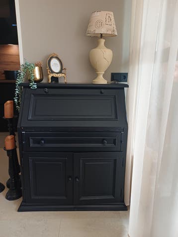 Zwart secretaire bureau - vandaag nog gratis af te halen!