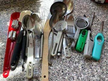 Keuken spullen