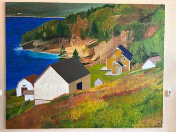 GRATIS! - Wandschilderij 2,83 m (b) x 2,28 m (h) - GRATIS!