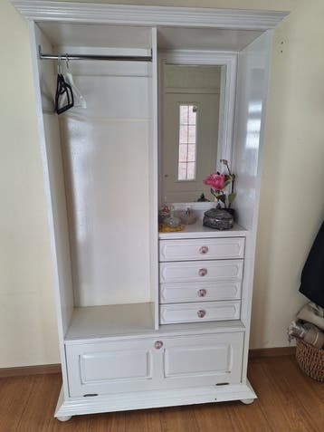 Garderobe opberg kast