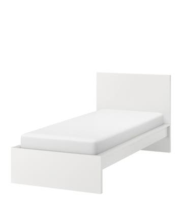 Eenpersoonsbed met waterschade
