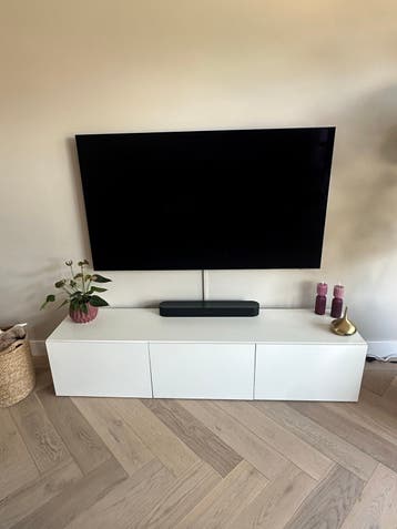 Besta wit tv-meubel 180cm