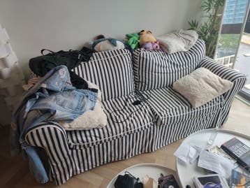 Ikea Ektorp slaapbank met beddengoed, gratis zelf afhalen
