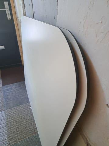 2 tafelbladen melamine gratis