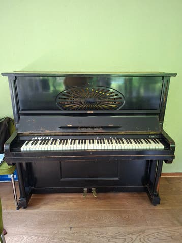 Gerhard Adam Piano - Zwart, Gebruikt