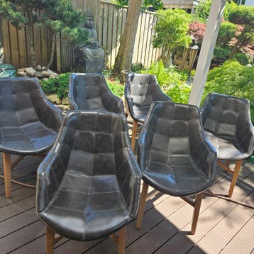 6 stoelen - Gebruikt, maar kunnen nog jaren mee!