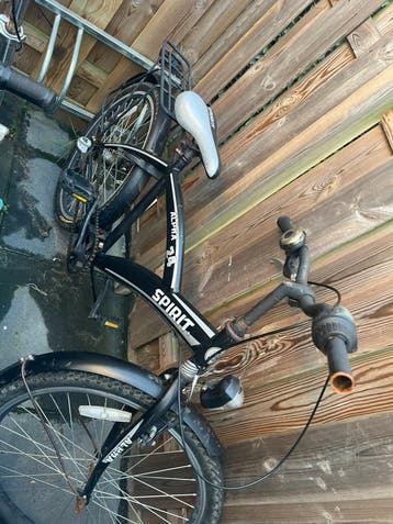 Jongens fiets gratis 24 inch rijdt nog