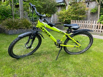 Let op, opknapper! Altec Attack Mountainbike - Neon Groen