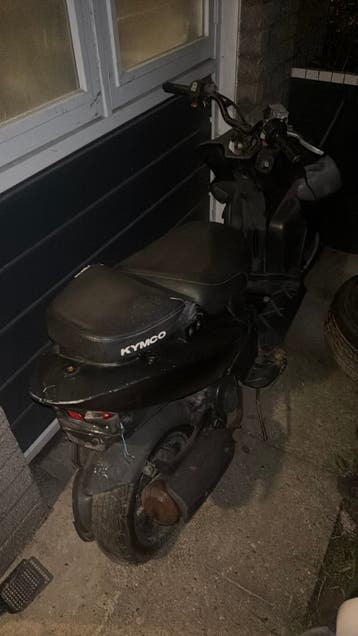 Kymco Agility Diefstal schade