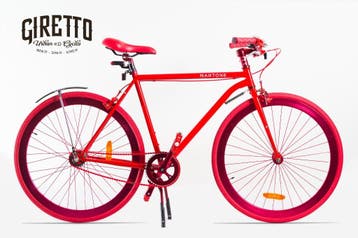 Gezocht: Martone Fiets Rood/Zwart/Chroom