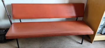 Gratis vintage bank 1.60 m zsm ophalen