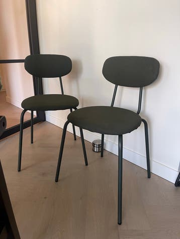 GRATIS - IKEA SANDSBERG Stoelen - 2 stuks, donkergroen