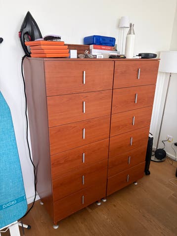 2 Ladekasten - 56x46,5x141 cm