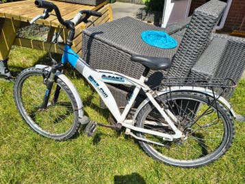 24 inch jongensfiets - 1 versnelling, goed werkende remmen