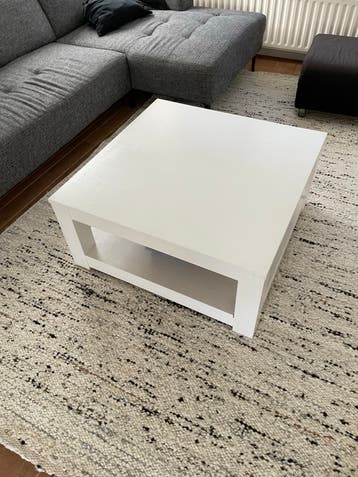 Witte salontafel