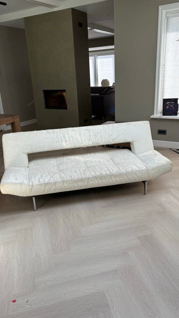Slaapbank 200x110cm - Zit hoogte 34cm