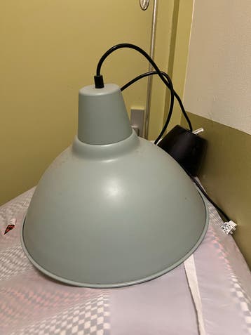 IKEA lichtgroene hanglamp - Max 22W