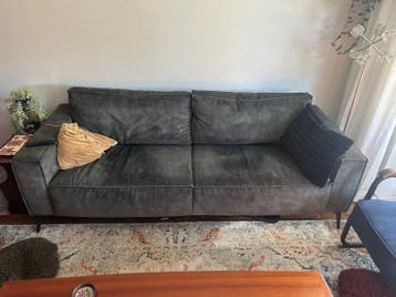 Bankstel 3 zits velvet adore hunter groen // gratis