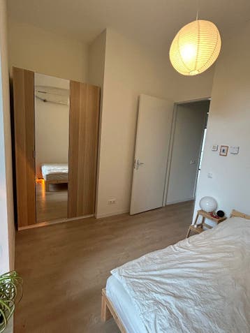 IKEA wardrobe 236x125 (50+75) PAX frame Forsand/Mirror doors