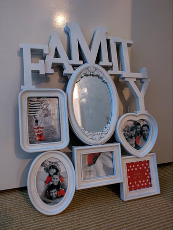 Fotolijst familie foto's