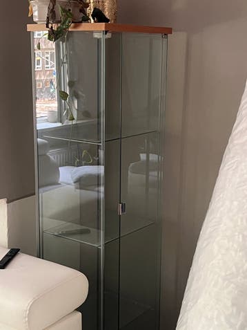 Ikea Detolf - vitrinekast