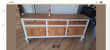 Rustiek dressoir GRATIS  af te halen (snel!)