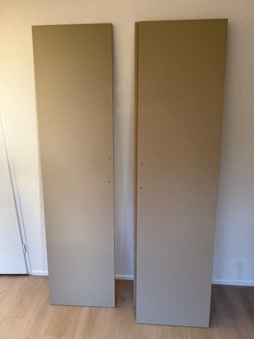 IKEA Pax Forsand deuren grijs/beige (4x 50x195, 1x 25x195)