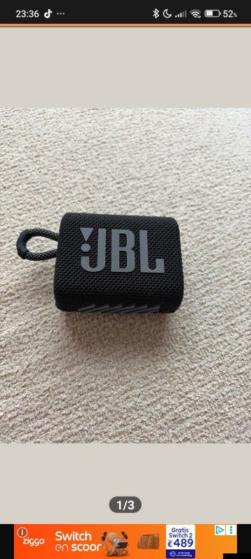 Ruil Fresh 'n Rebel speaker tegen JBL Go3/4/5 €5 bijbetalen