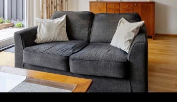Grijze bank 170cm- Gratis af te halen!