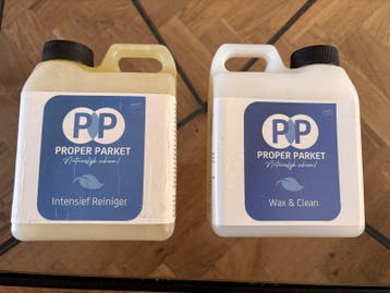 Proper Parket Reiniger & Wax & Clean (2 flessen)