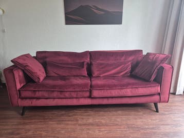 Bank, hocker en fauteuil Goossens Suite