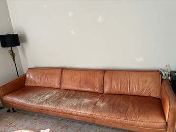 Leren bank van Loods5 - 290 cm breed