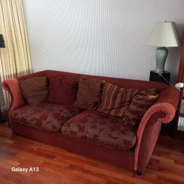 Comfortabele bank - 240 cm breed (zitgedeelte 180 cm)