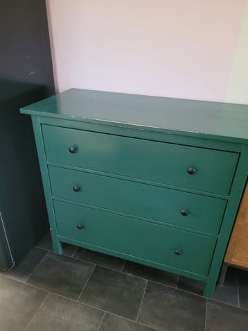 IKEA HEMNES ladekast 3 lades - Groen