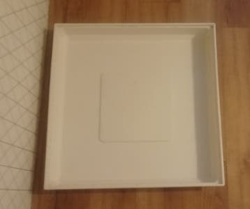 Gratis Lekbak wasmachine 70x70x10 cm