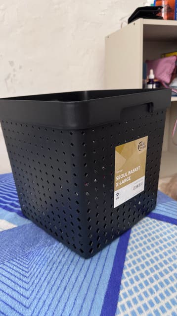 Zwarte Seoul Basket X-Large van Plast Team