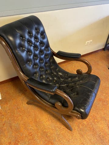 GRATIS OPHALEN Chesterfield stoel
