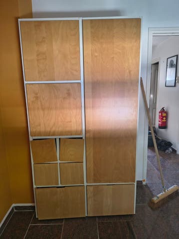 IKEA Rakke kast met lades en deuren - twee lades verkeerde