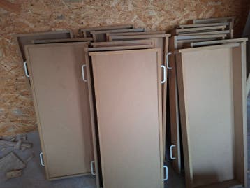 MDF Laden voor opbergmeubel. Of ander project.