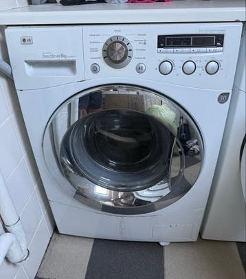 LG DirectDrive 8kg Wasmachine - Voorlader