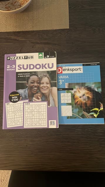 Sudoku en andere puzzels