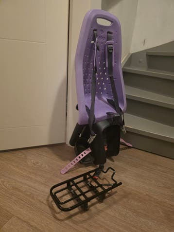 Yepp Achterzitje Paars met Dragerbevestiging