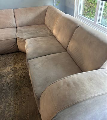 Grote hoekbank met chaise longue - Comfortabel en ruim