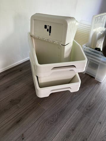 Ikea Sortera afvalbakken - 2x 37L en 2x 60L (gratis)