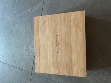 Gratis Houten theedozen met 4 of 6vakken - Bamboe